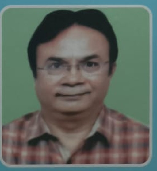 Portrait of Shri Sanjay Vora, trustee of Shree Mahavir Clinic